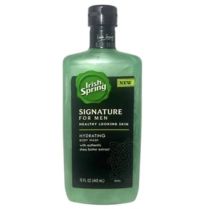 Irish Spring Signature for Men Healthy Looking Skin Hydrating Body Wash 15oz NEW - Picture 1 of 5