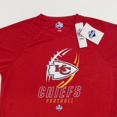 Camiseta de fútbol americano Kansas City Chiefs Combine roja para hombre L Foto 1 de 4