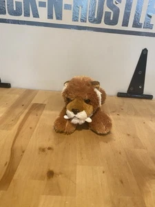 Aurora Saber tooth Tiger Cub Plush Stuffed Animal Baby Very Soft - Picture 1 of 6