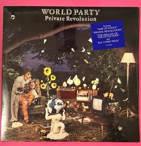 WORLD PARTY – Private Revolution – Vinyl LP – Factory Sealed (Cut-Out Hole) - Picture 1 of 2