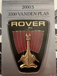 Brochure Rover 2600 S / 3500 Vanden Plas de 1980 - Picture 1 of 1