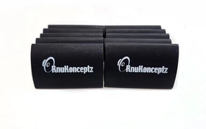 KnuKonceptz Black 3/4" 4 Gauge 3:1 Heat Shrink Tubing w/ Adhesive Glue 10 Pack - Picture 1 of 4