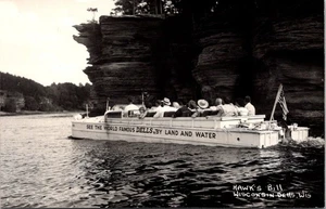 Hawks Bill Wisconsin Dells Wisconsin RPPC - Picture 1 of 2