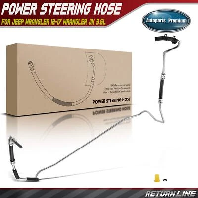 Power Steering Return Line Hose for Jeep Wrangler 2012-2017 Wrangler JK V6 3.6L - Image 1 of 4