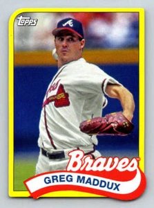 2014 Topps '89 Topps Die Cut Minis #TMGM Greg Maddux UPD (ref 203764) - Picture 1 of 2
