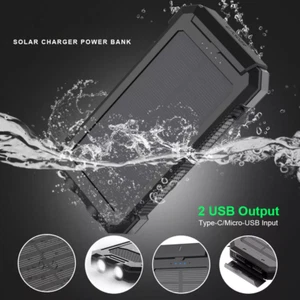 Portable Charger Fast Charging Black Power Bank Portable Charger for Cell Phone - Picture 1 of 14