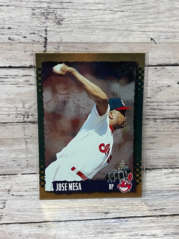 Puntuación 1995 fiebre del oro perforada redimida #196 Jose Mesa Foto 1 de 1