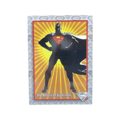 X 1993 Skybox: The Return Of Superman Promo Card #0 DC Comics - Image 1 of 2