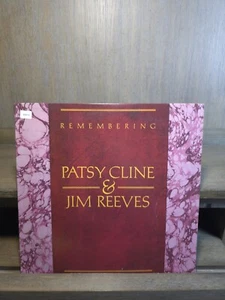 Patsy Cline & Jim Reeves "Remembering" LP VINTAGE VINYL 1982 - Picture 1 of 6