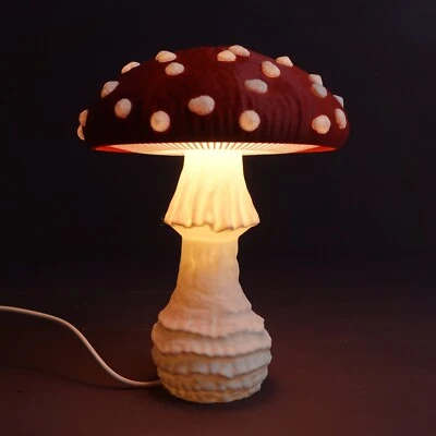 Fliegenpilz Lampe Tischlampe - Die Deko Lampe aus dem Wald - Bild 1 von 4