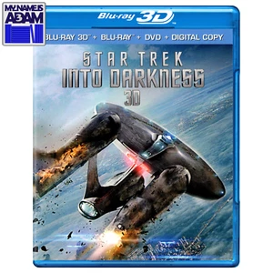 STAR TREK INTO DARKNESS Blu-ray 3D + 2D + DVD + DIGITAL COPY - Picture 1 of 2