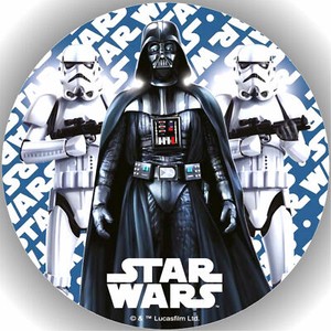 Tortenaufleger Geburtstag Tortenbild Fondant Oblate Star Wars Baby Yoda L23