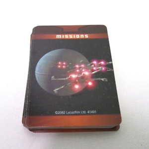 Star Wars Game of Life Replacement Set of 24 Mission Cards