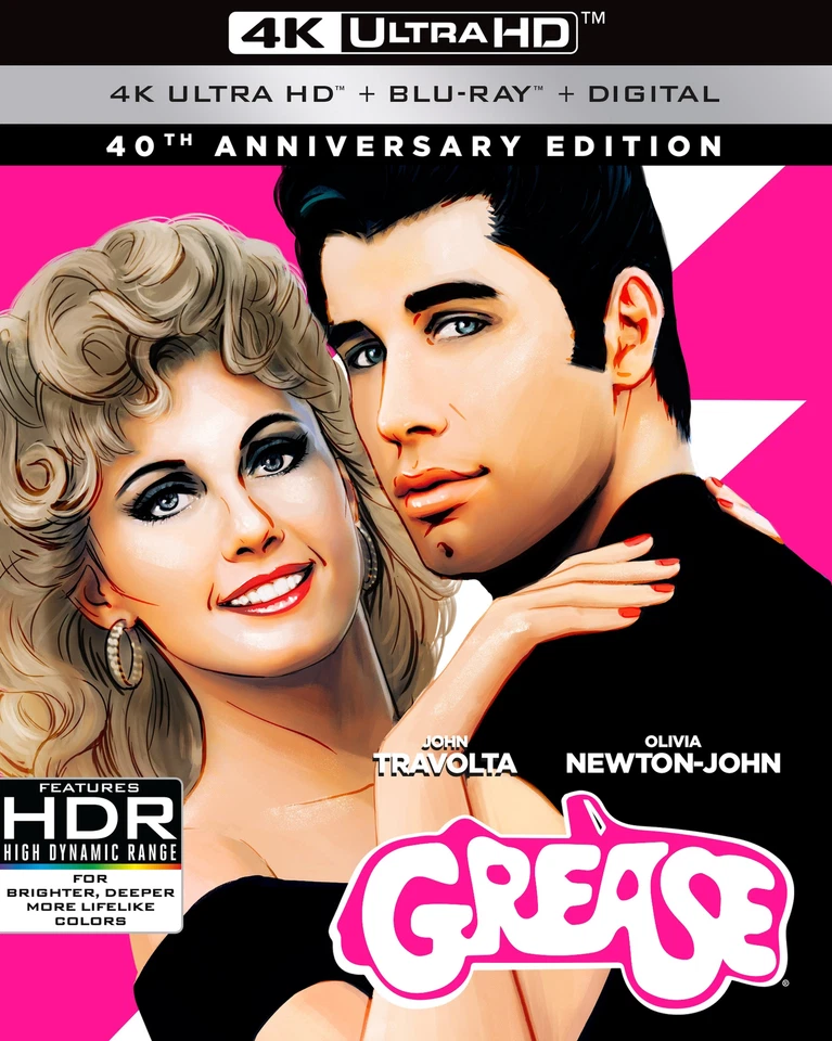Grease (4K UHD Blu-ray/Blu-ray, 1978)