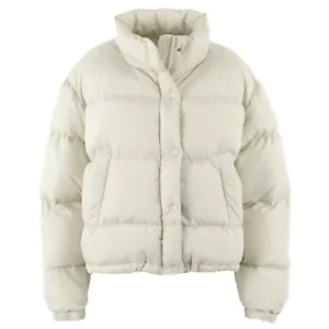 ASOS Damen Steppjacke Oversized Recycled Puffer Jacket Cream Beige / 36 / Jacke - Bild 1 von 4