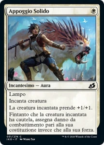 MTG Magic IKO Ikoria - 1x ITA NM 031 C Appoggio Solido - Picture 1 of 1