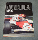 Book Autocourse 1984 85 Niki Lauda Alain Prost Tag Porsche Toleman Aryton Senna