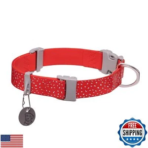 Ruffwear, Collier pour chien Confluence, imperméable et résistant aux puants, sumac rouge, 1 - Photo 1/5