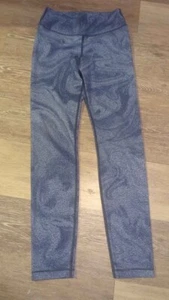 ATHLETA GIRL High Rise Milky Way Chit Chat Full Length Tight Size L/12 - Picture 1 of 4
