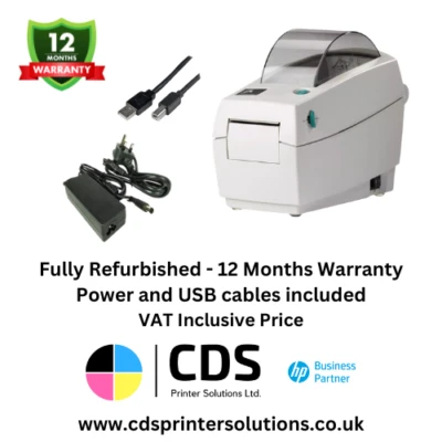 Zebra LP2824 Direct Thermal Label Printer - 2824-21120-0001 USB & Serial - image 1 of 4