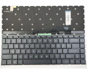 New MSI Modern 15 A10M A10RAS A10RBS MS-1551 Keyboard US Black With Backlit - Afbeelding 1 van 3