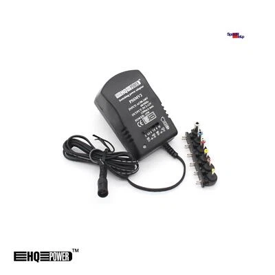 HQ POWER NETZTEIL PSSMV2 3-12V KOMPAKTES SCHALTNETZTEIL MIT 6 DC-STECKERN - Bild 1 von 4