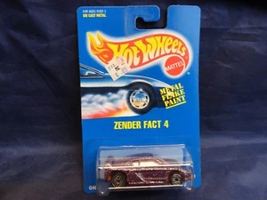 HOT WHEELS #177 Zender Fact 4 PINTURA DE ESCAMAS DE METAL 1991 - Imagen 1 de 4