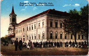 India Greetings German Elementary School Vintage Postcard B170 - Picture 1 of 2