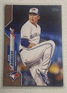 RYAN BORUCKI - 2020 Topps Series 2 - Gold Parallel #’d 1502/2020 - #642 - Jays - Picture 1 of 2