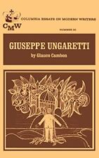 Glauco Cambon Giuseppe Ungaretti (Paperback)