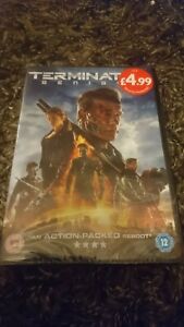 Terminator Genisys (DVD 2015) Arnold Schwarzenegger, NEW AND SEALED 