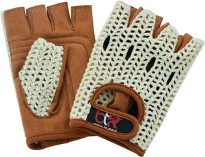 Men's Chauffeur Half Finger Padded Gloves - Driving Motorbike Cyclin, Gym Gloves - Picture 1 of 17