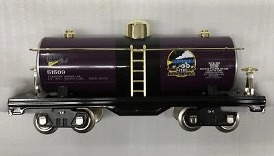 Tinplate Traditions MTHRRC 515 Std Gauge Tank Car 10-2238 Purple and Silver - Image 1 of 4