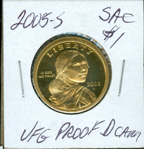 2005 S SACAGAWEA DOLLAR ULTRA FINEST GRADE PROOF   90 CENTS SHIPPING*