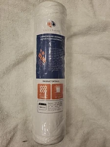 Aquaboon Grooved Sediment Water Filter 1 Micron 10" x 2.5" for Any RO Unit - Picture 1 of 4