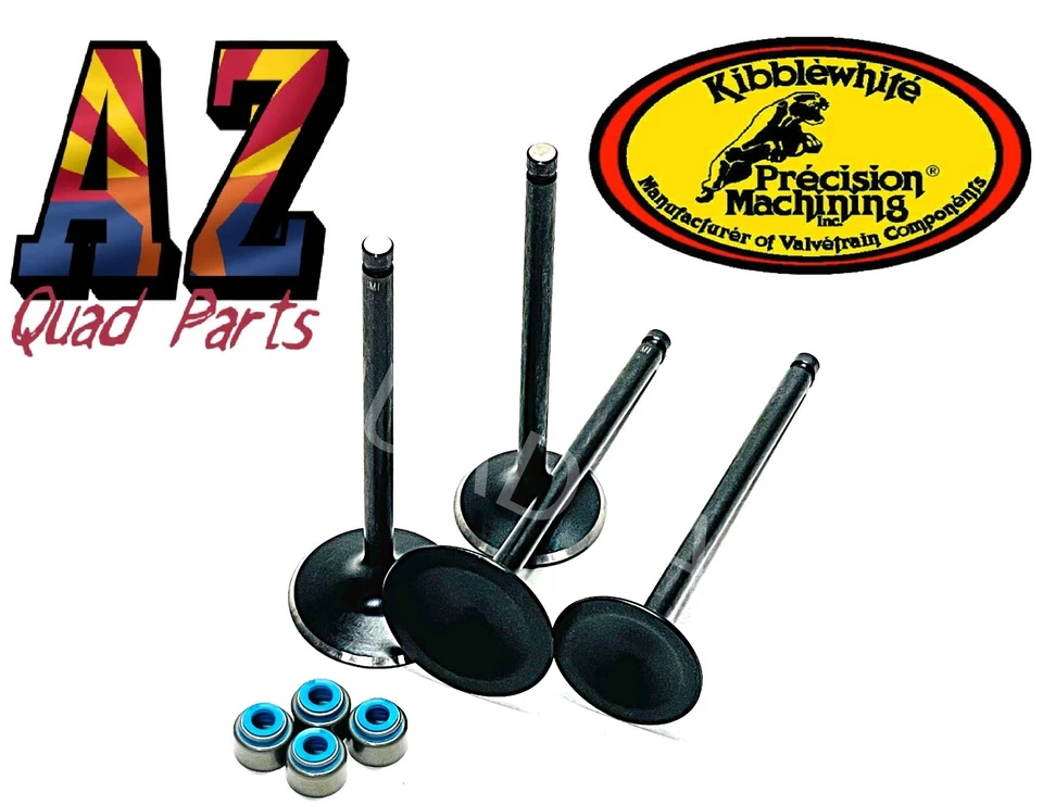 09-16 Kawasaki KX450F KX 450F OEM Head Kibblewhite Intake Exhaust Valves & Seals - Image 1 of 1