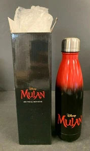 2019 MOVIE THEATER EXCLUSIVE PROMOTIONAL *MULAN* DISNEY WATER BOTTLE NEW 2921 - Picture 1 of 5