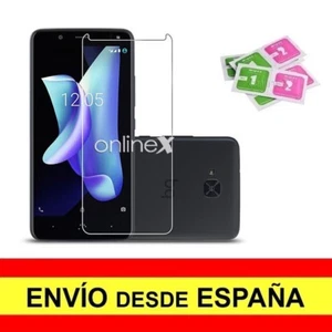 Cristal Templado para BQ AQUARIS V / Vs Protector Pantalla, Toallitas a3049 nt - Imagen 1 de 13