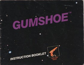 Nintendo NES Instruction Manual Gumshoe