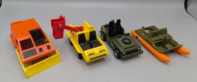 ВИНТАЖНЫЙ 1973 1976 LESNEY MATCHBOX ЛОТ ТОВАРОВ 4 МОБИЛЬНЫХ ЭКШН-АВТОМОБИЛЯ ЛОДКА ДЖИП ГРУЗОВИК - Изображение 1 из 4