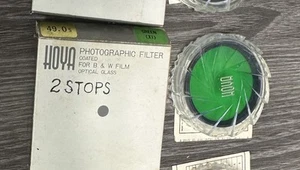Hoya HMC 49mm GREEN X1 Multi-Coated B&W Filter - Made in Japan - Picture 1 of 6