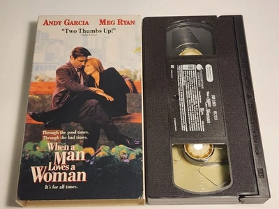 Видеокассета When a Man Loves a Woman VHS 1994 Meg Ryan Garcia - Изображение 1 из 3