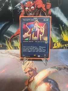 MTG THE SIXTH DOCTOR - Showcase - Dr. Who Commander #0557 - Picture 1 of 1