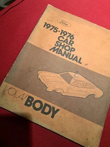1975-1976 Ford Car Shop Manual Volume 4 Body - Picture 1 of 7