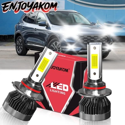 Kit de 2 bombillas LED combinadas de luces altas para Ford Escape 2013-2021 6000K Foto 1 de 4
