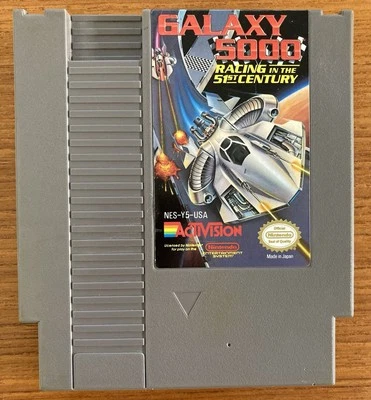 NES ~ GALAXY 5000 ~ RACING In 51st CENTURY Nintendo NES-Y5-USA Cart Only NTSC - Image 1 of 4