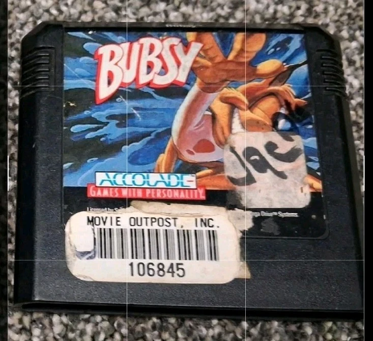 Bubsy in Claws Encounters of the Furred Kind (Sega Genesis) Authentic TESTED - Image 1 of 1