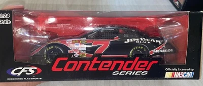 Robby Gordon Jim Beam 2007 negro fundido a presión 1/24 NASCAR CFS CONTENDER Foto 1 de 4