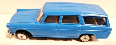 Norev Peugeot 404 familiale bleu couleur peu courante jouet ancien plastique - Photo 1/4