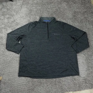 Vineyard Vines Performance 1/4 Zip Pullover Gray Long Sleeve 3XLT Big & Tall - Picture 1 of 11